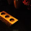 Orion Hand Crafted Black Walnut <br>Candle Holder