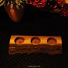 Orion Black Walnut Live Edge <br>Candle Holder