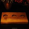 Orion Live Edge Black Walnut <br>Candle Holder