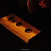 Orion Live Edge Black Walnut <br>Candle Holder