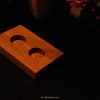 Gemini Hand Crafted Oak <br>Candle Holder